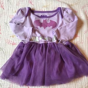 CARTERS Bat Girl Dress 12 Months Tulle Skirt